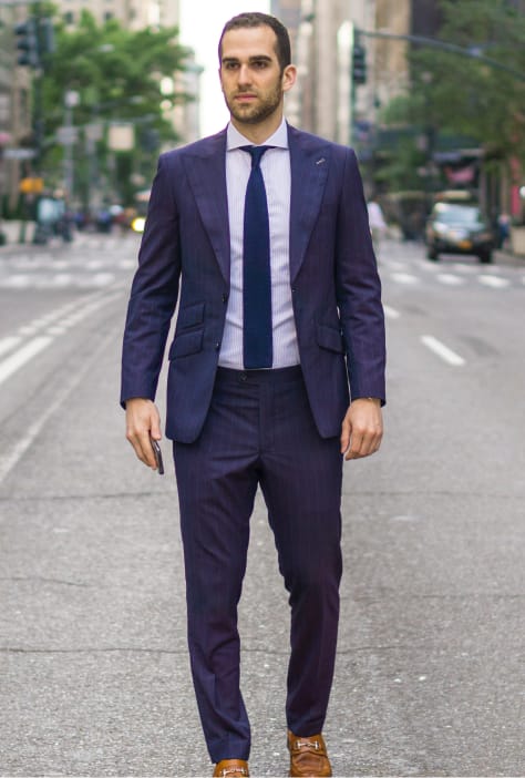 Tailor Made Men’s Business Suit | Peninsula tailors Bangkok